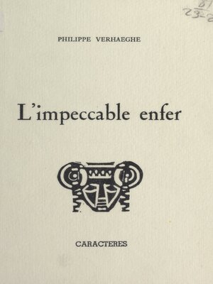 cover image of L'impeccable enfer